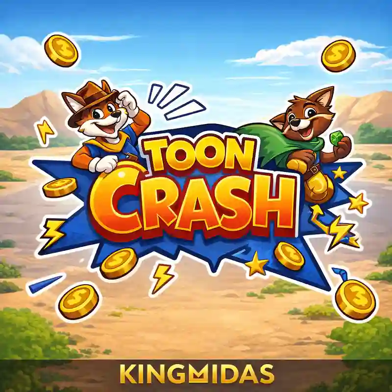 Toon Crash casino game interface